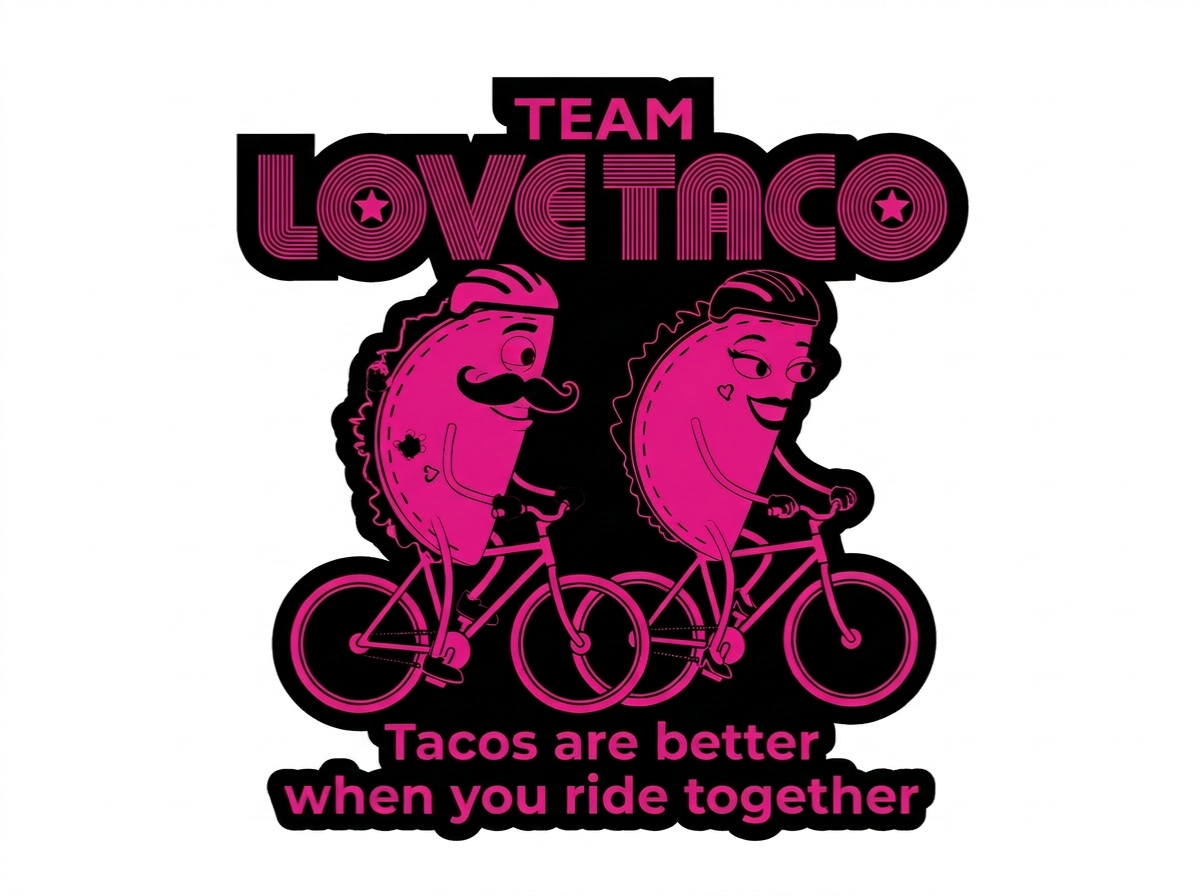 Ridin' bikes and enjoyin' the view — Team Love Taco